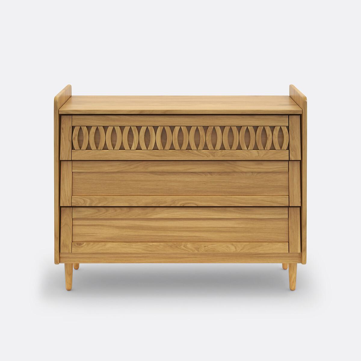 Commode 3 tiroirs, Malaya bois, LA REDOUTE INTERIEURS
