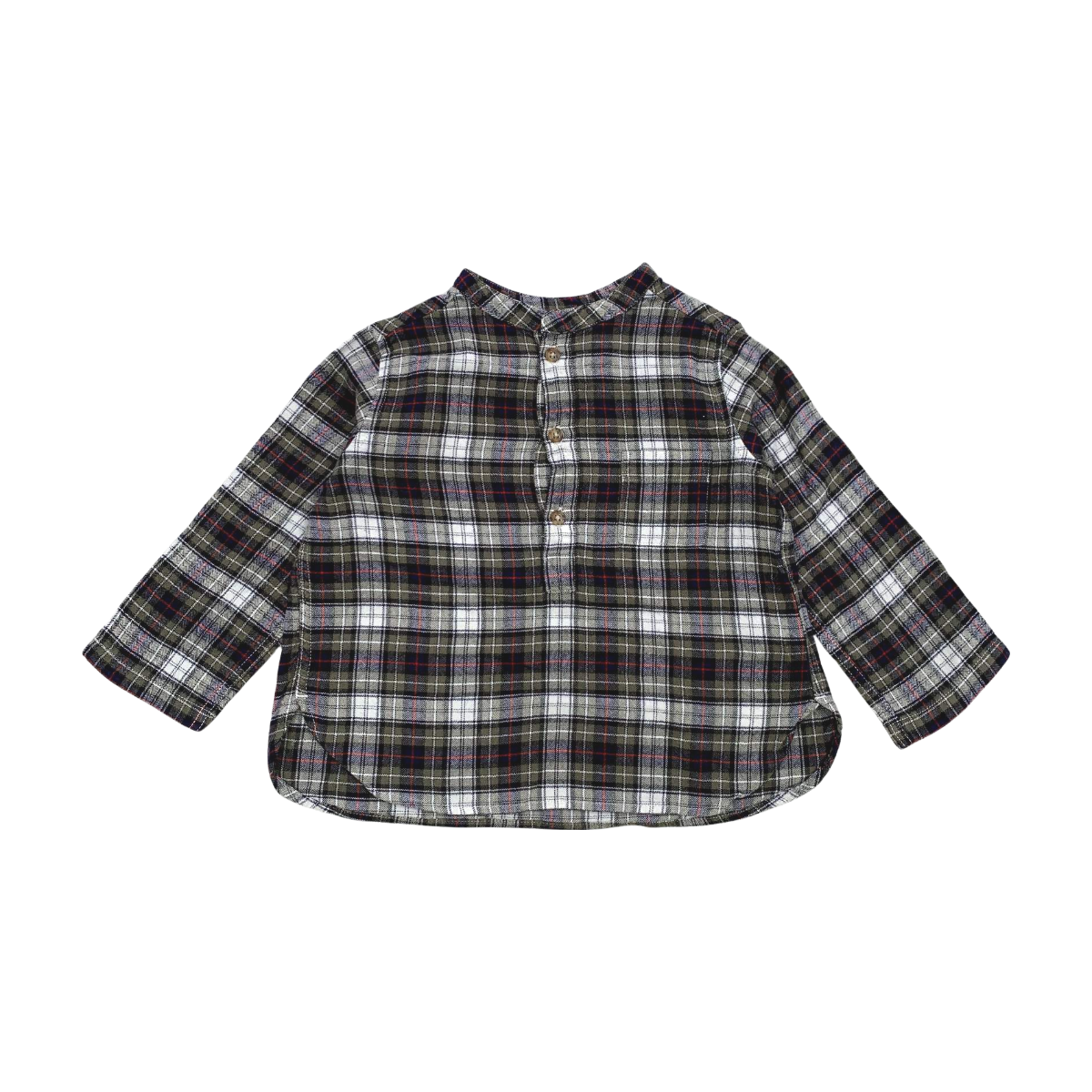 Chemise bébé - Très bon état vert, BONTON