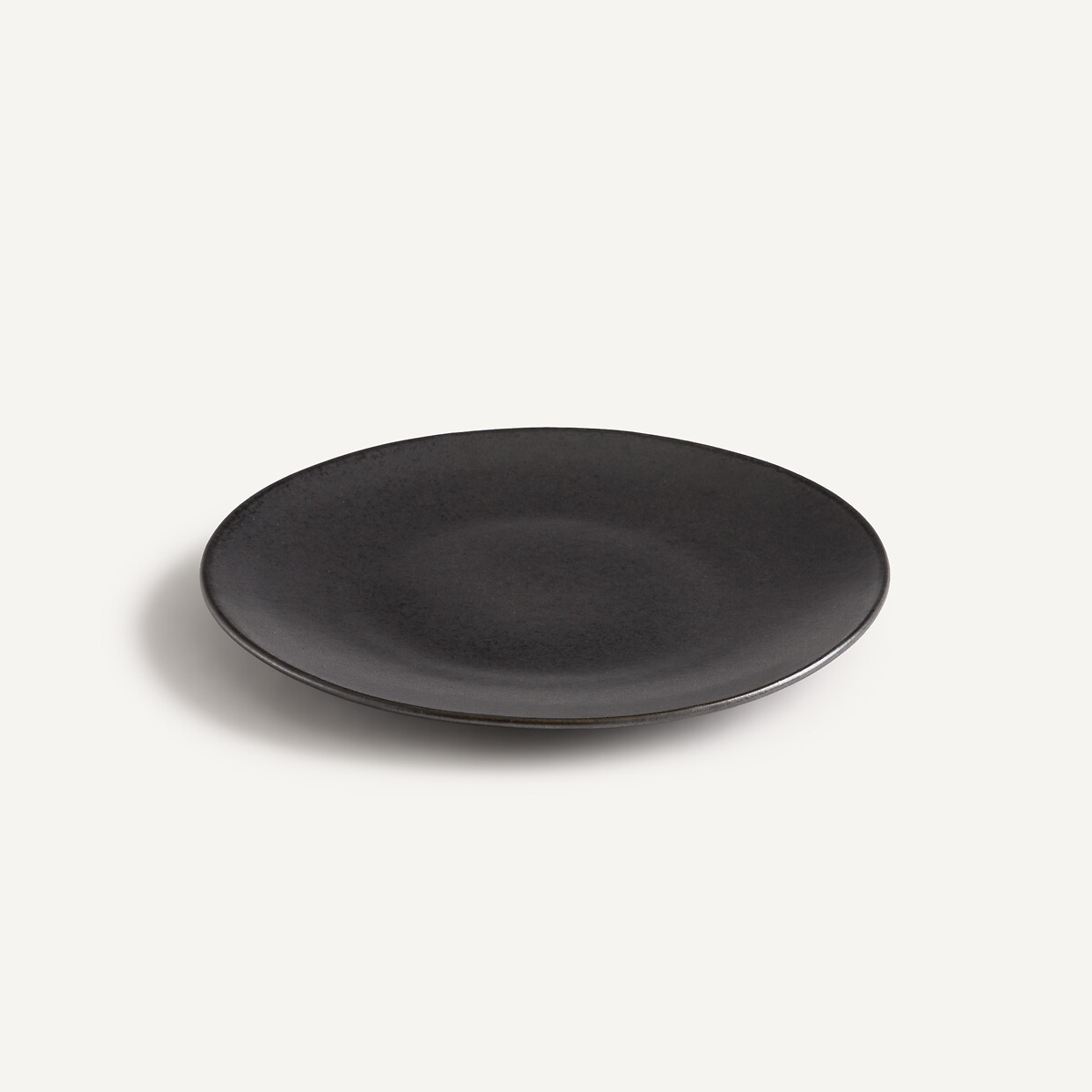 Set di 4 piatti da dessert in gres smaltato, Kanso nero , AM.PM