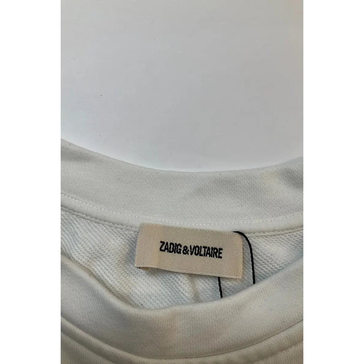 Sweatshirt - Très Bon État blanc, ZADIG&VOLTAIRE