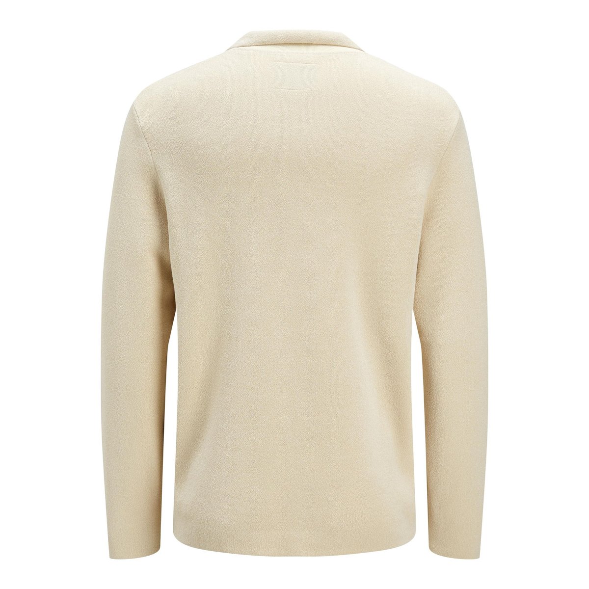 Polo Tricoté blanche - summer sand, JACK AND JONES PREMIUM