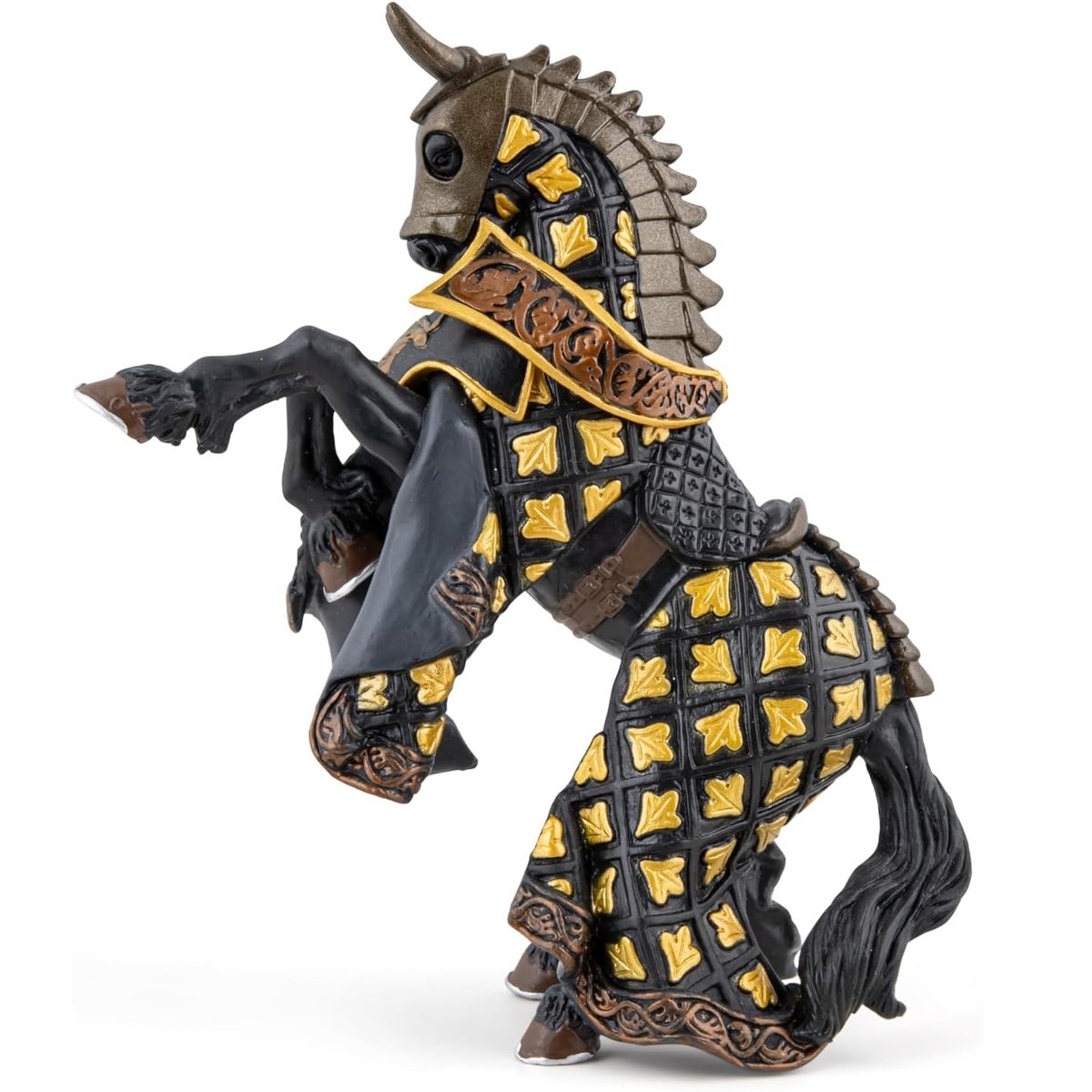 Cheval du maître cimier taureau noir, PAPO