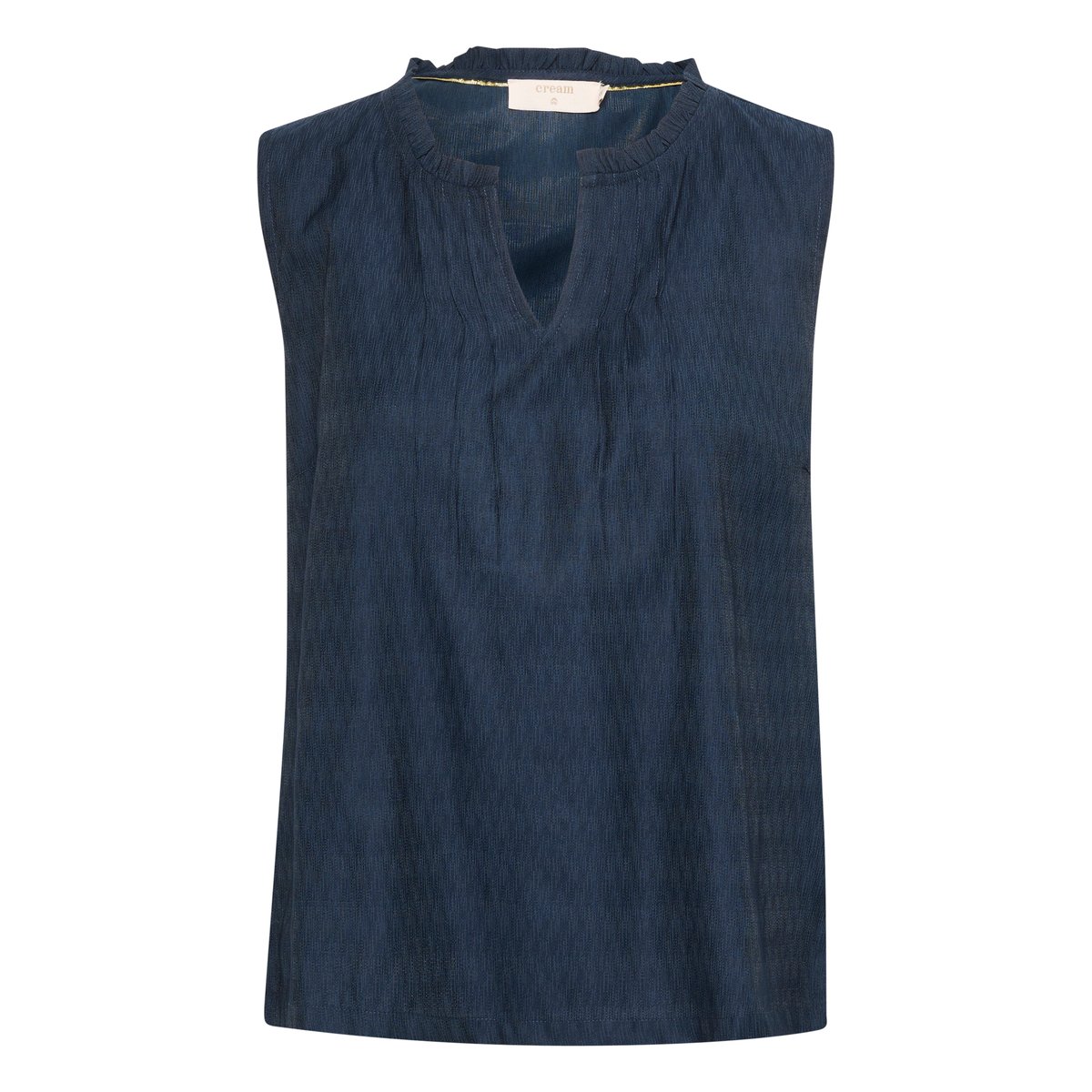Blouse sans manches bleu total eclipse, CREAM