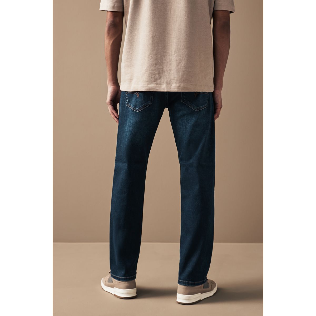 Jean motionflex bleu moyen indigo, NEXT