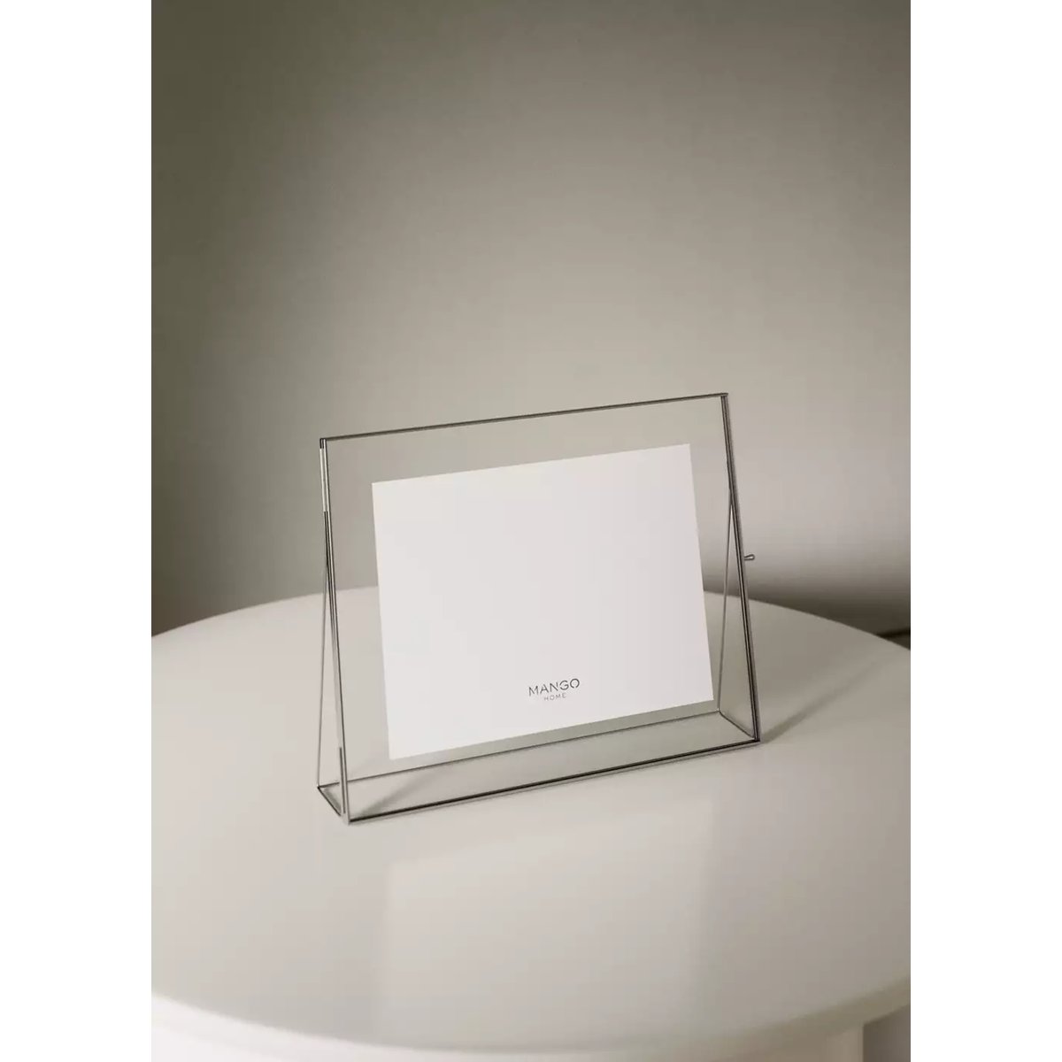 Cadre photo en verre, petit format argent, MANGO HOME