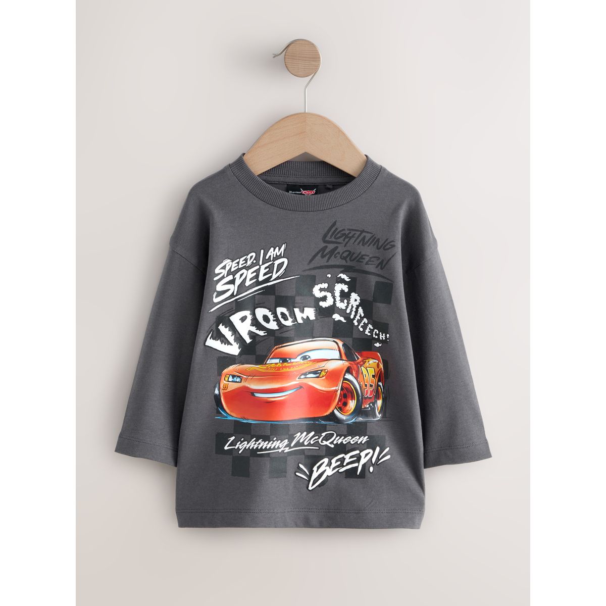 T-shirt à manches longues disney cars gris anthracite, NEXT