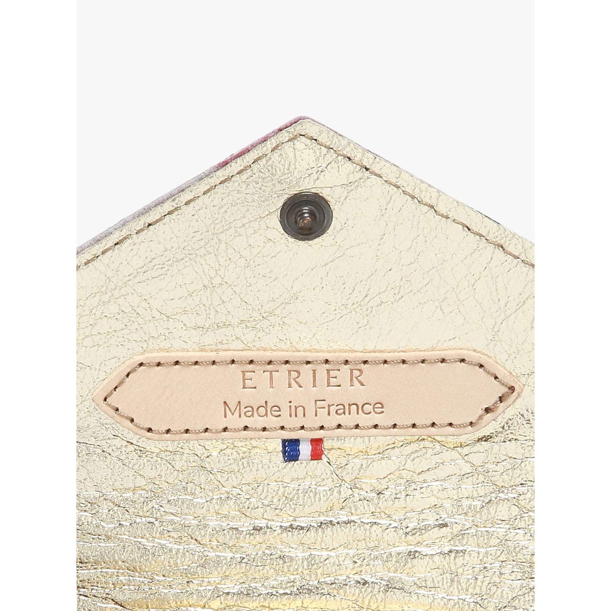 Porte-monnaie AGNES cuir noir, ETRIER