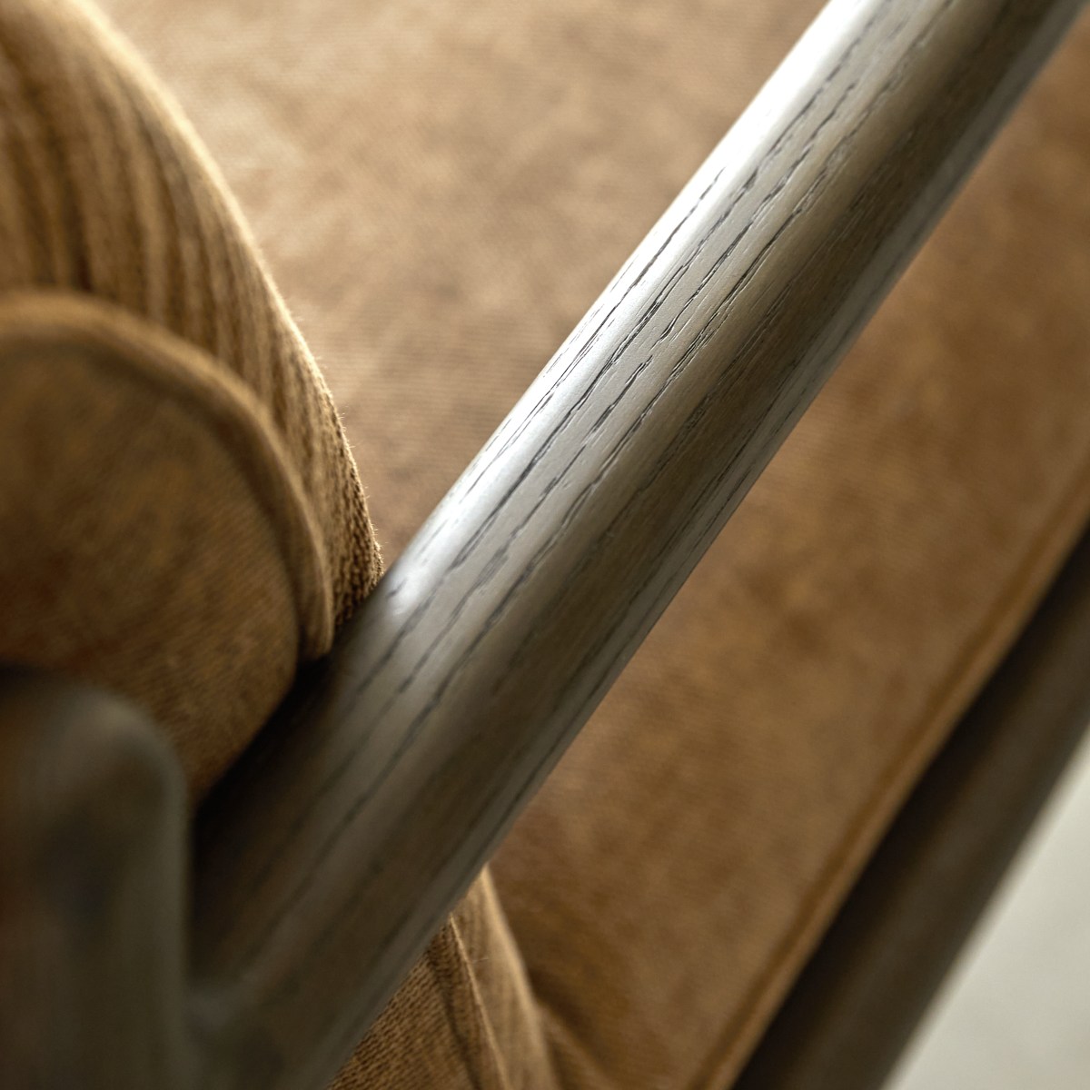 Fauteuil en Tissu, EMMA marron, TIKAMOON