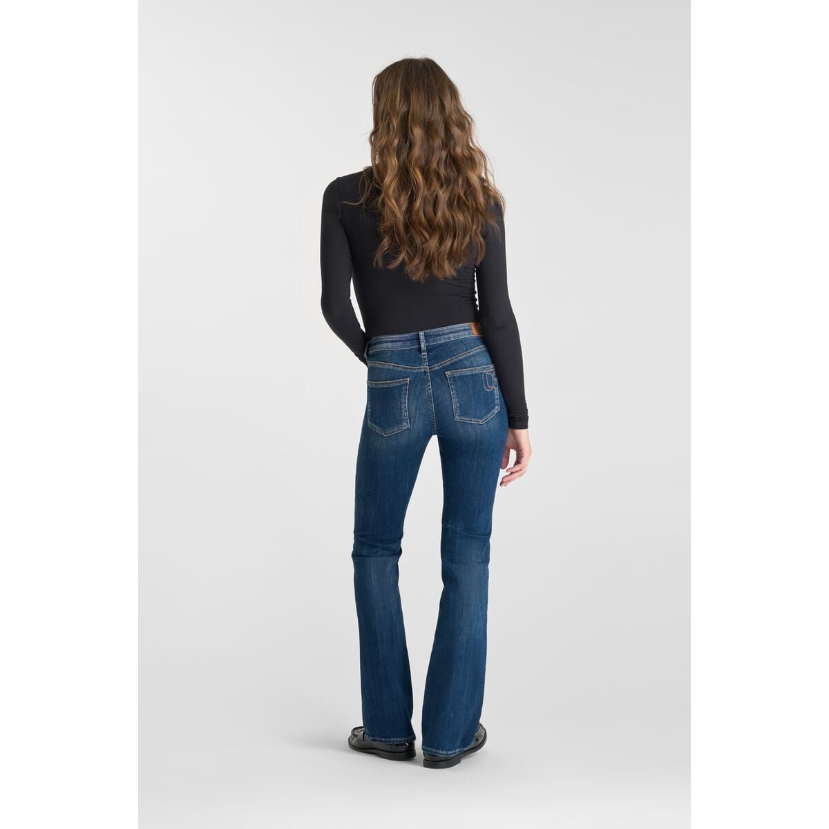 Jeans bootcut POWER bootcut, longueur 34 blue, LE TEMPS DES CERISES
