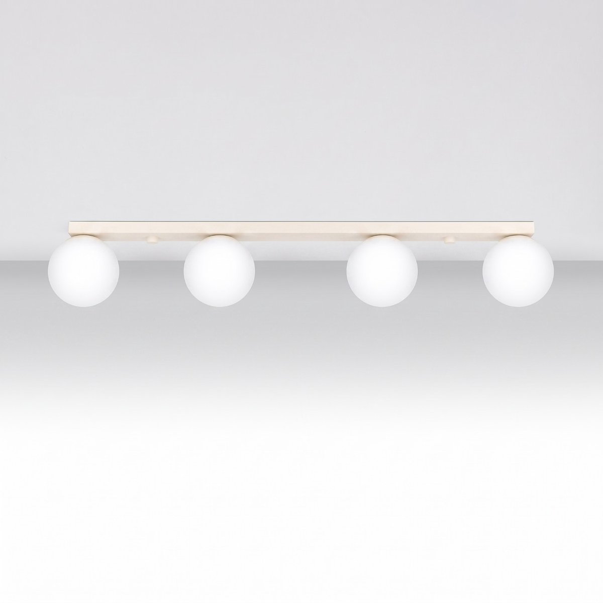 Plafonnier Acier Beige G9 4 Yoli beige, EDEN