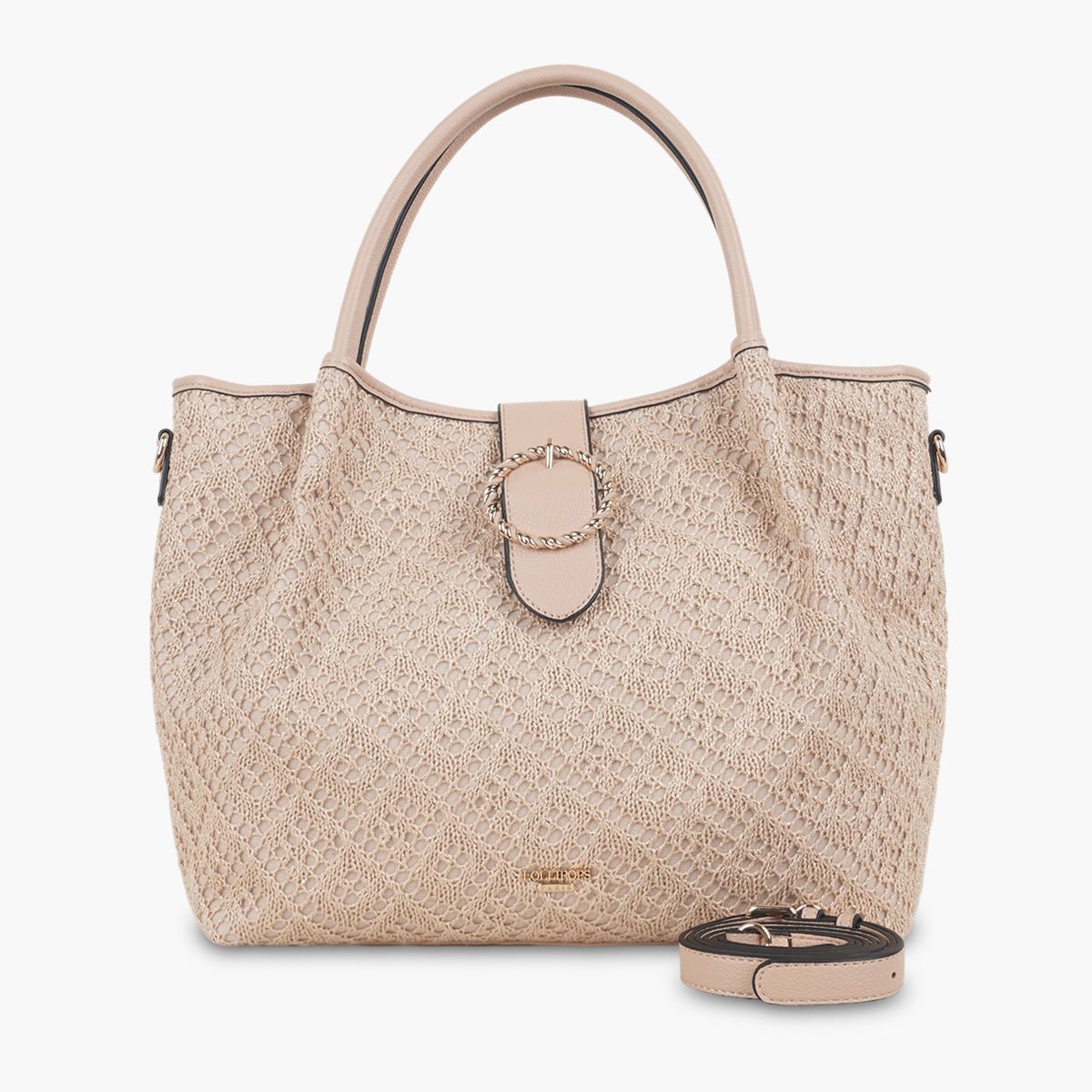 Sac shopper Solie nude, LOLLIPOPS
