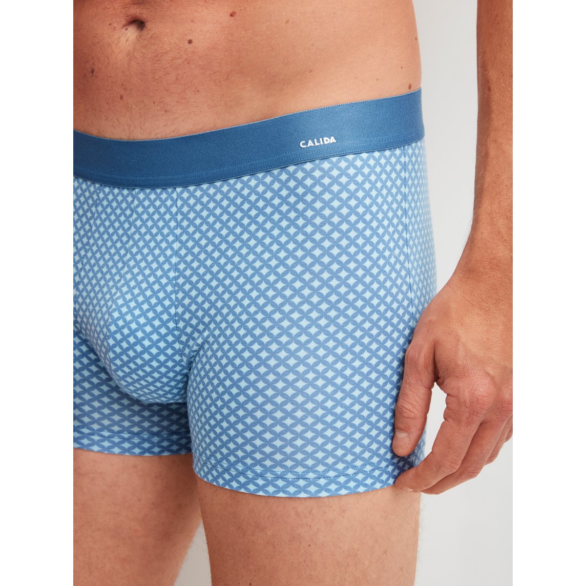 Boxer brief Coton COTTON CODE DESIGN bleu atlantique, CALIDA