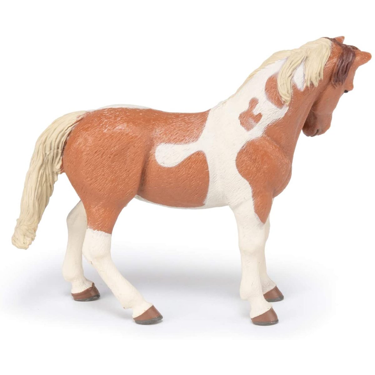 Figurine Jument Pinto marron, PAPO
