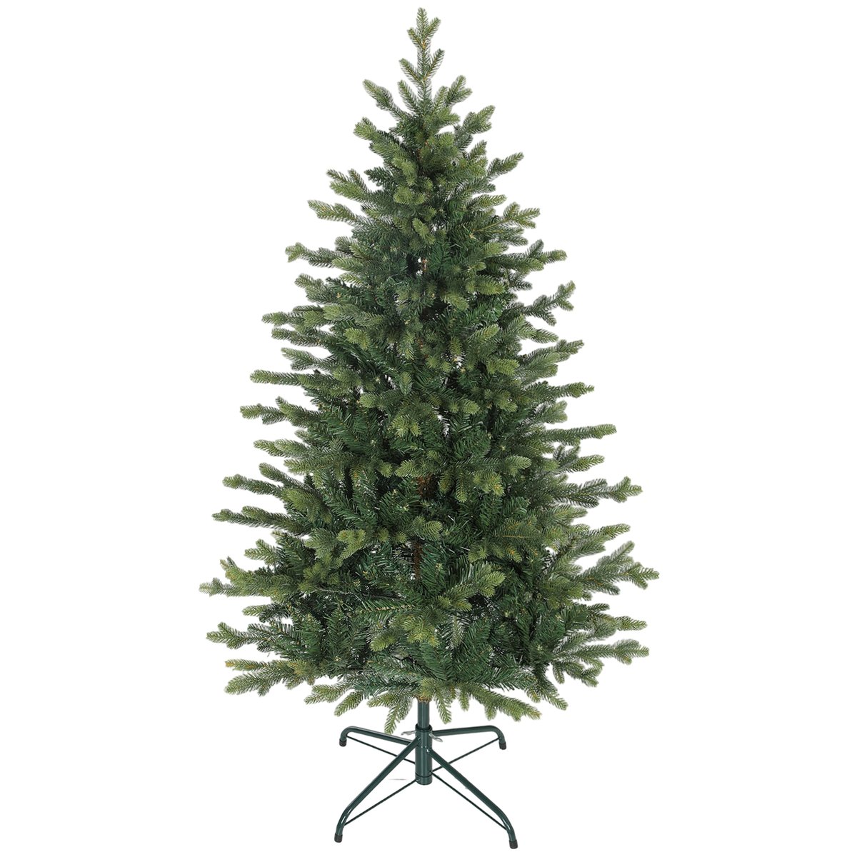 Sapin de Noël Plastique Vert vert, HOMCOM