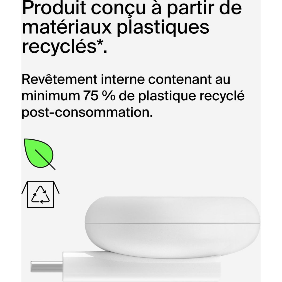 Chargeur Dongle de Charge Rapide pour Apple Watch couleur unique, BELKIN