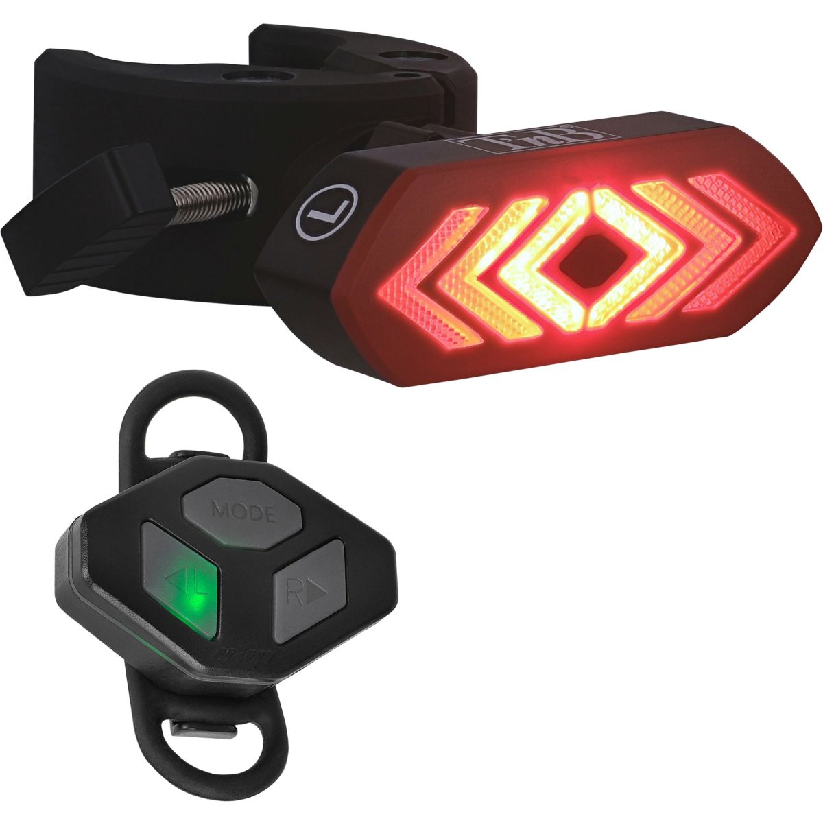 Lumière LED directionnelles - vélo & trottinette noir, TNB