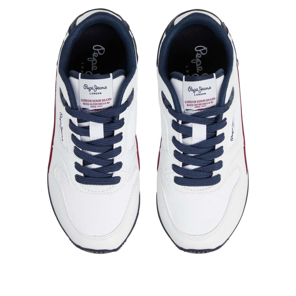 Baskets Combinées blanc, PEPE JEANS