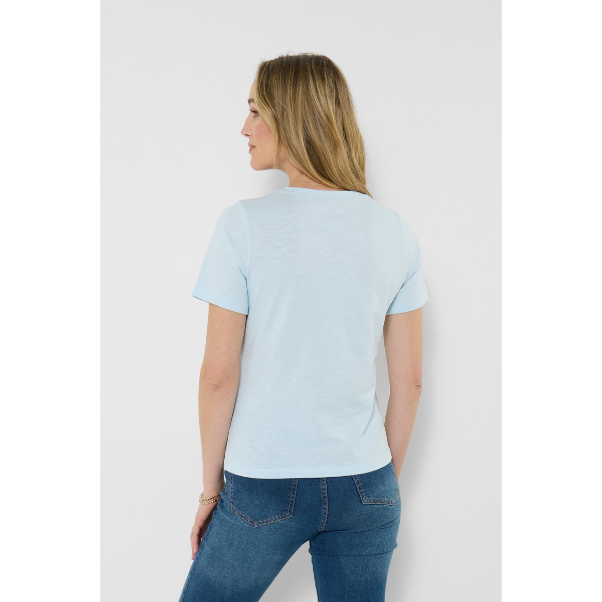 T-shirt à motif livre et papillon bleu, JOE BROWNS