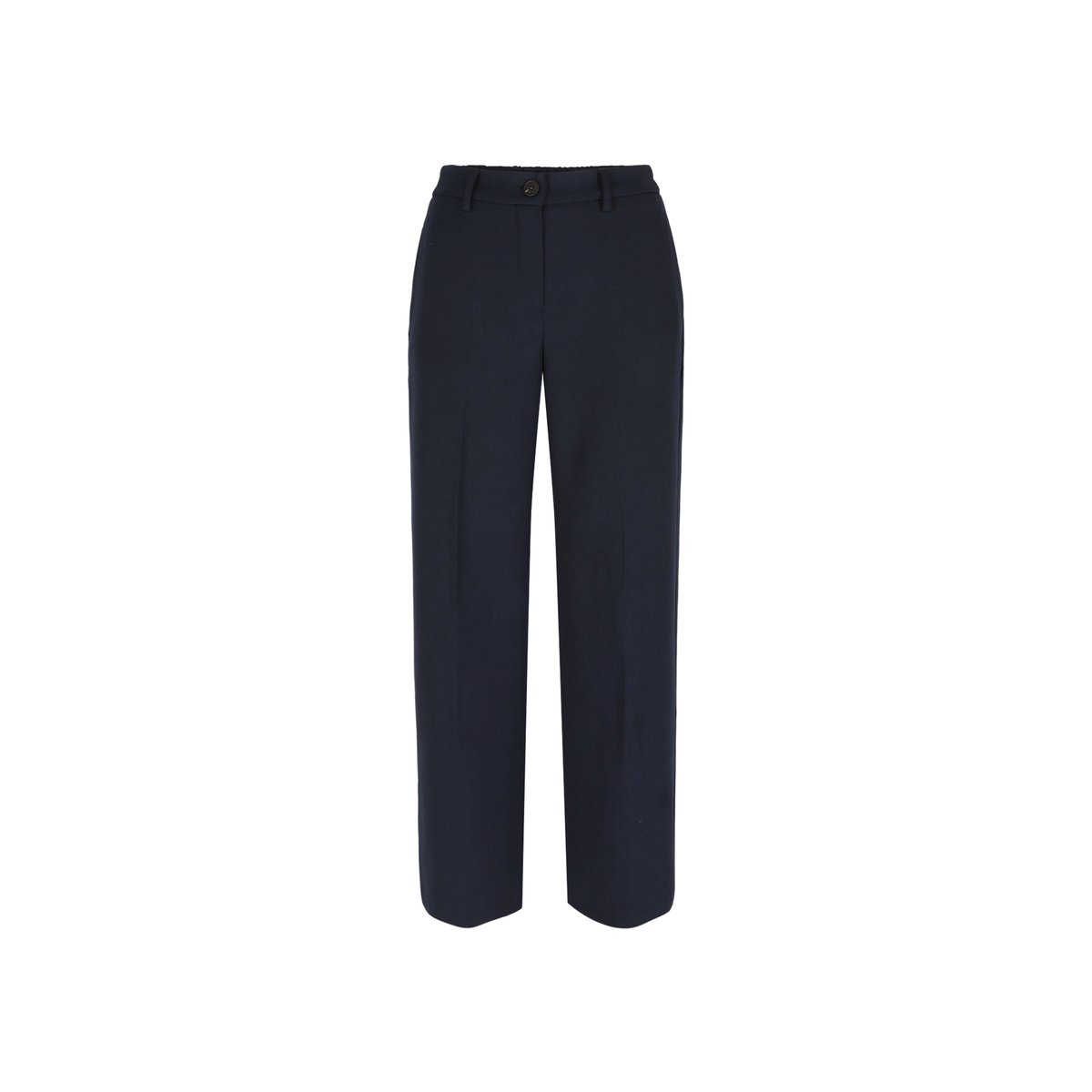 Pantalon large fluide bleu marine, LOLALIZA
