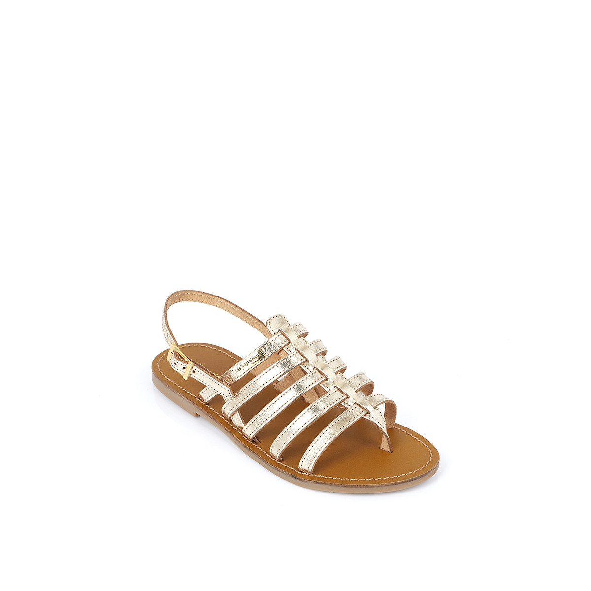Herilo Leather Sandals gold-coloured, LES TROPEZIENNES PAR M.BELARBI