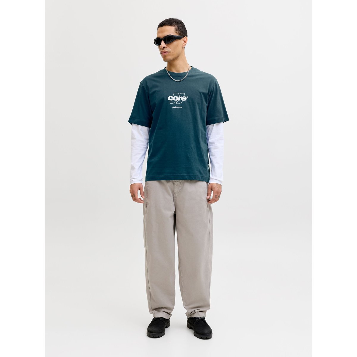 T-Shirt bleue - poseidon 1, JACK & JONES