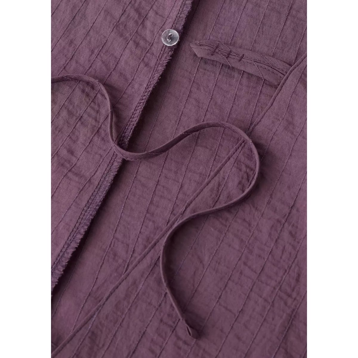 Top col V croisé violet, MANGO TEEN