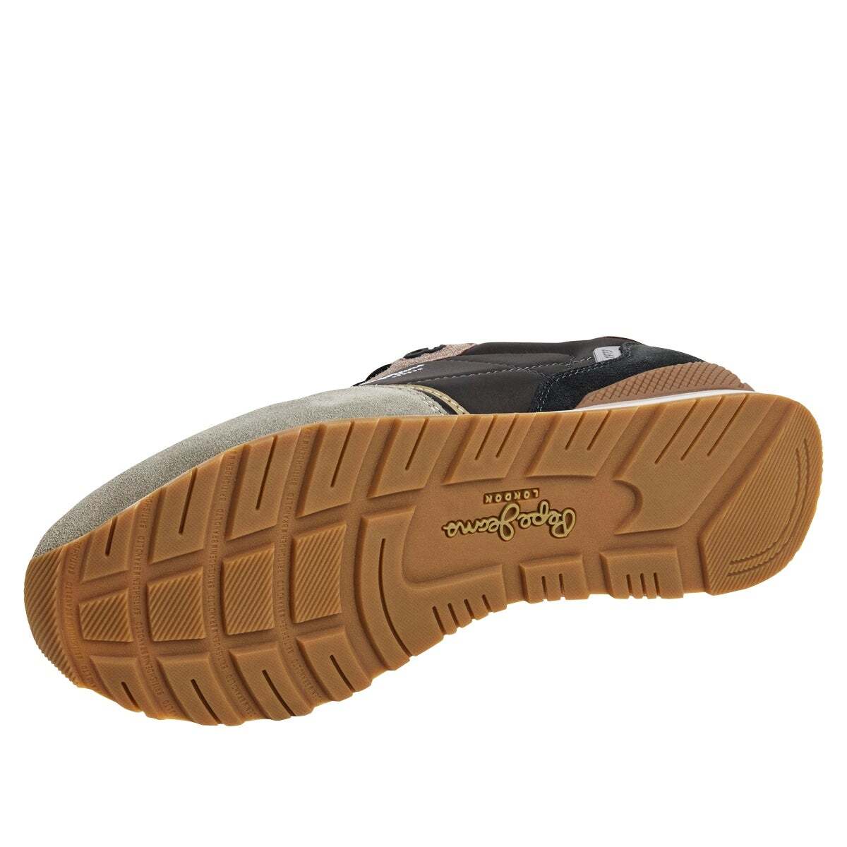 Brit - Baskets De Running Rétro gris, PEPE JEANS