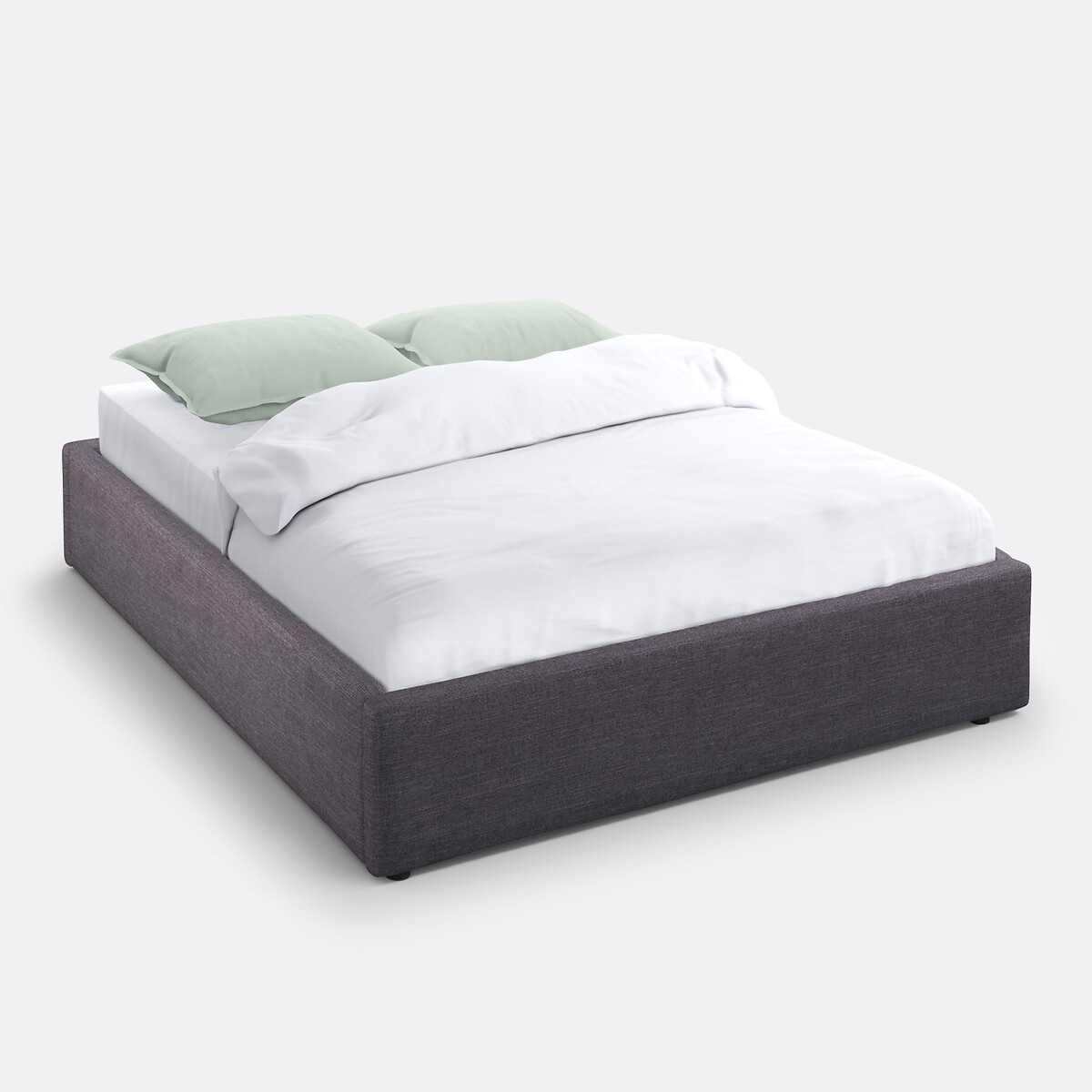 Lit coffre avec sommier relevable, Papilla gris foncé, LA REDOUTE INTERIEURS
