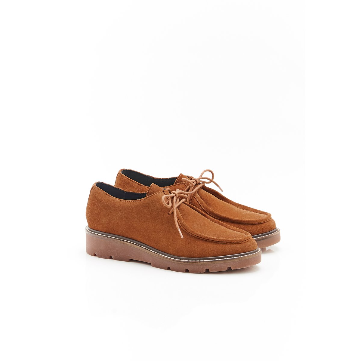 Derbies Thermolactyl marron caramel, DAMART