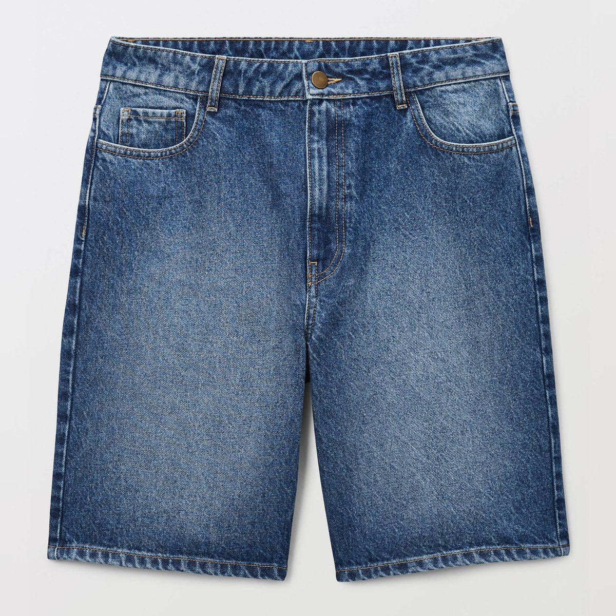 Short en denim stone denim, MONOPRIX