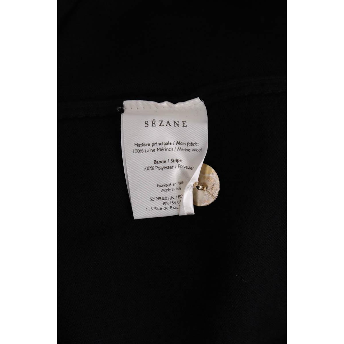 Pull - Très Bon État noir, SEZANE