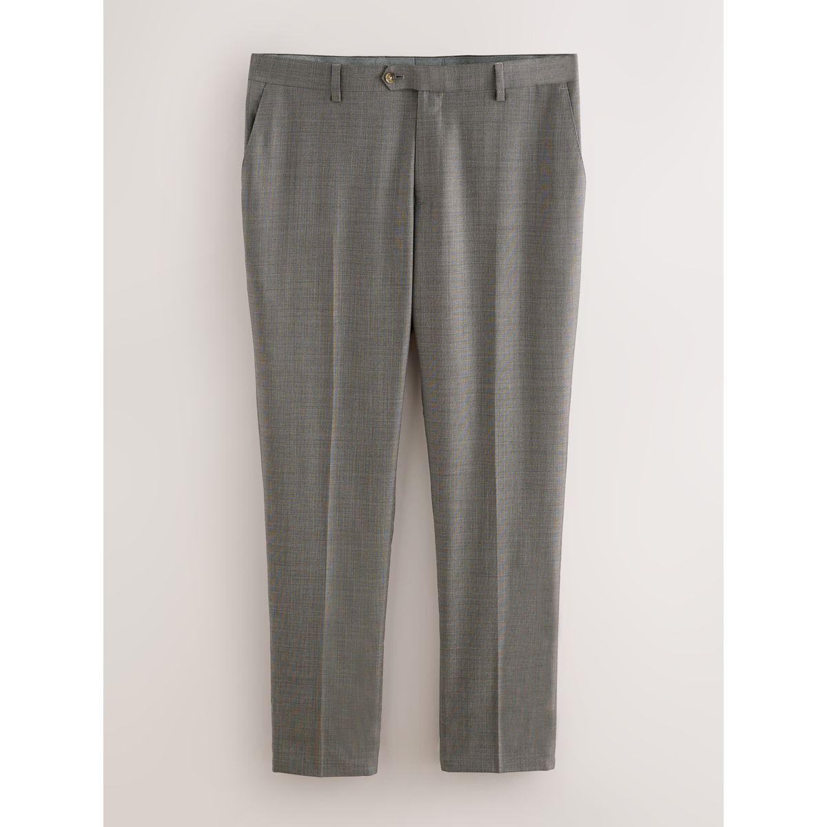Pantalon en laine Signature texture marine, NEXT