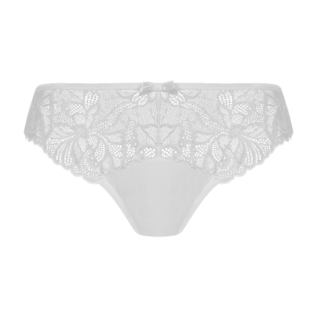 Tanga Generous dentelle blanc, DIM
