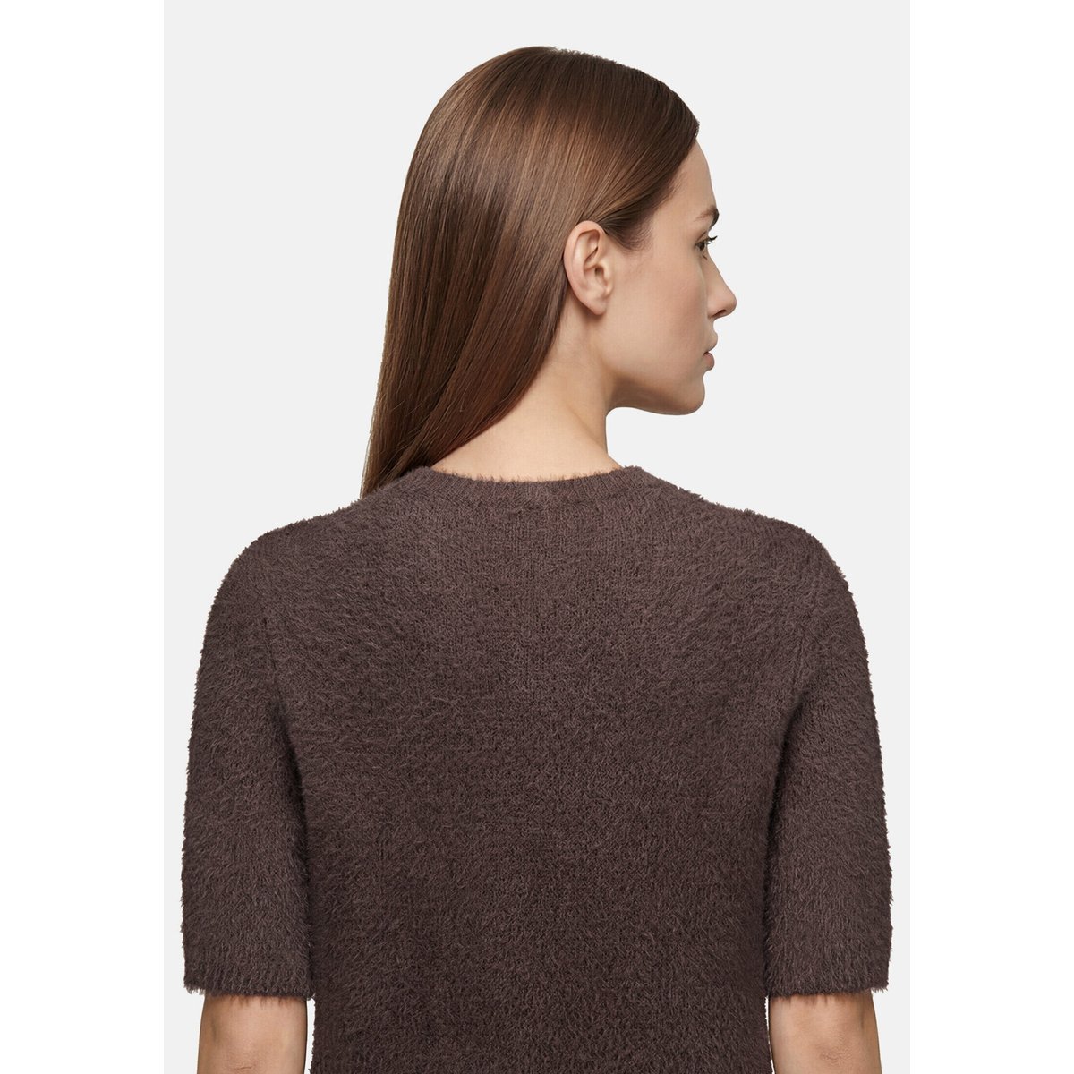 Pull-over en maille manches courtes muskat, BETTY BARCLAY
