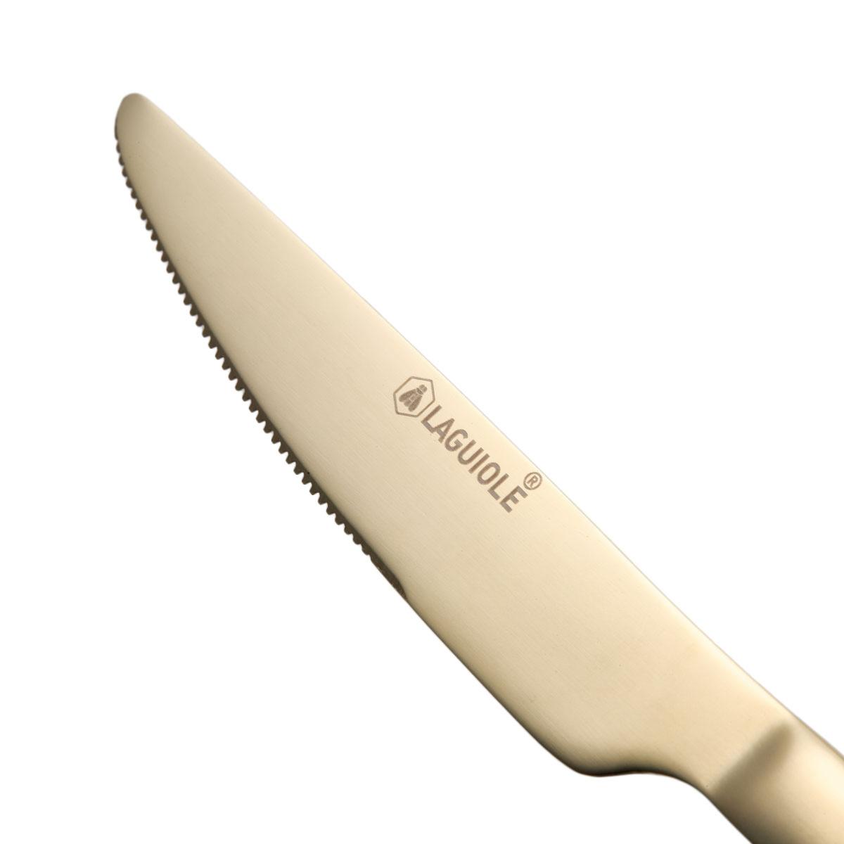 Ménagère 24 pièces - "Théa champagne" argent, LAGUIOLE CUISSON