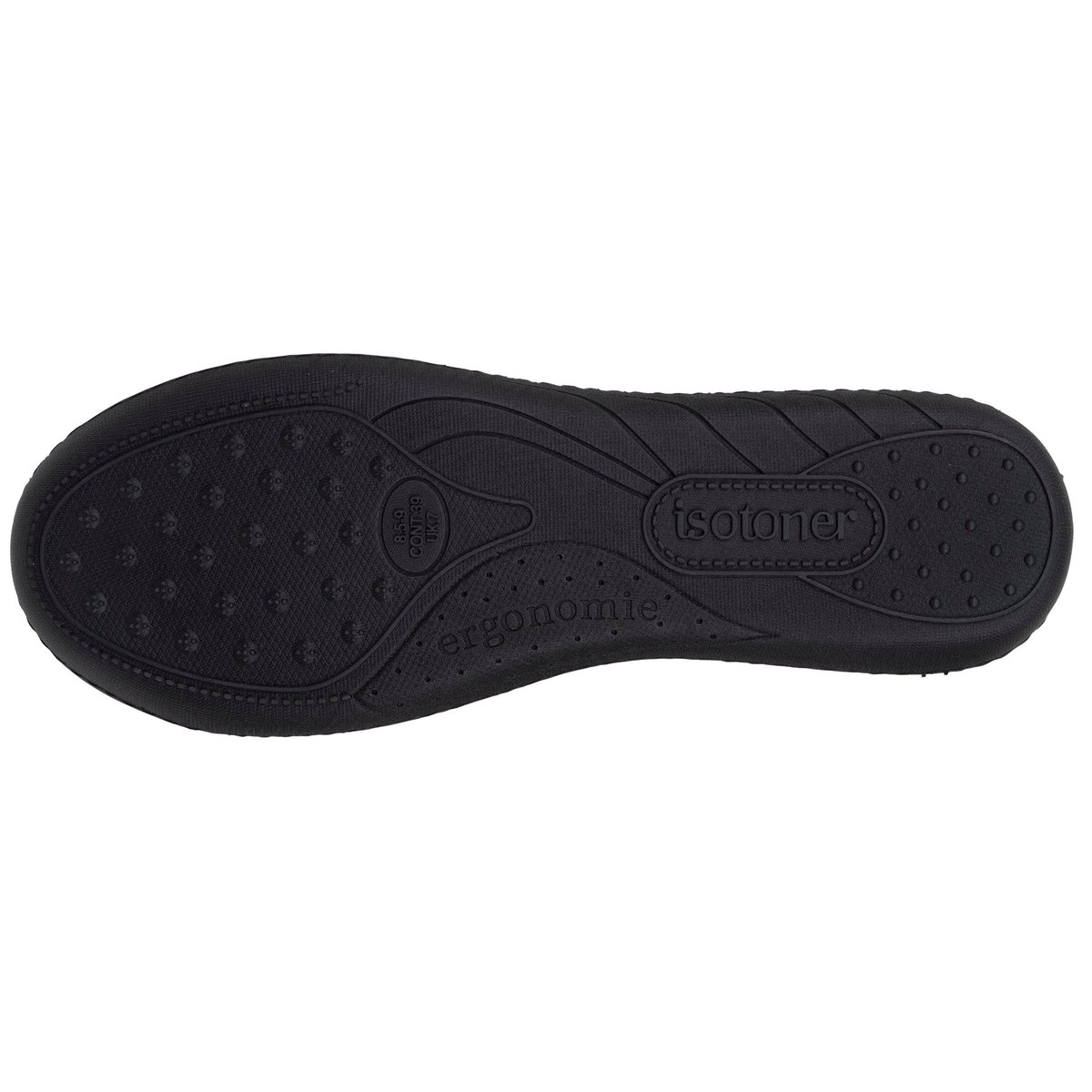 Chaussons Ballerines noir, ISOTONER