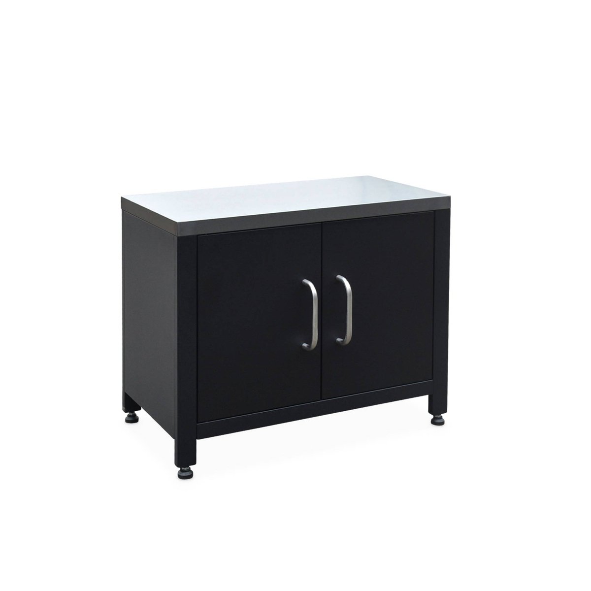 Module de cuisine extérieure acier L80cm GRIMAUD noir, SWEEEK