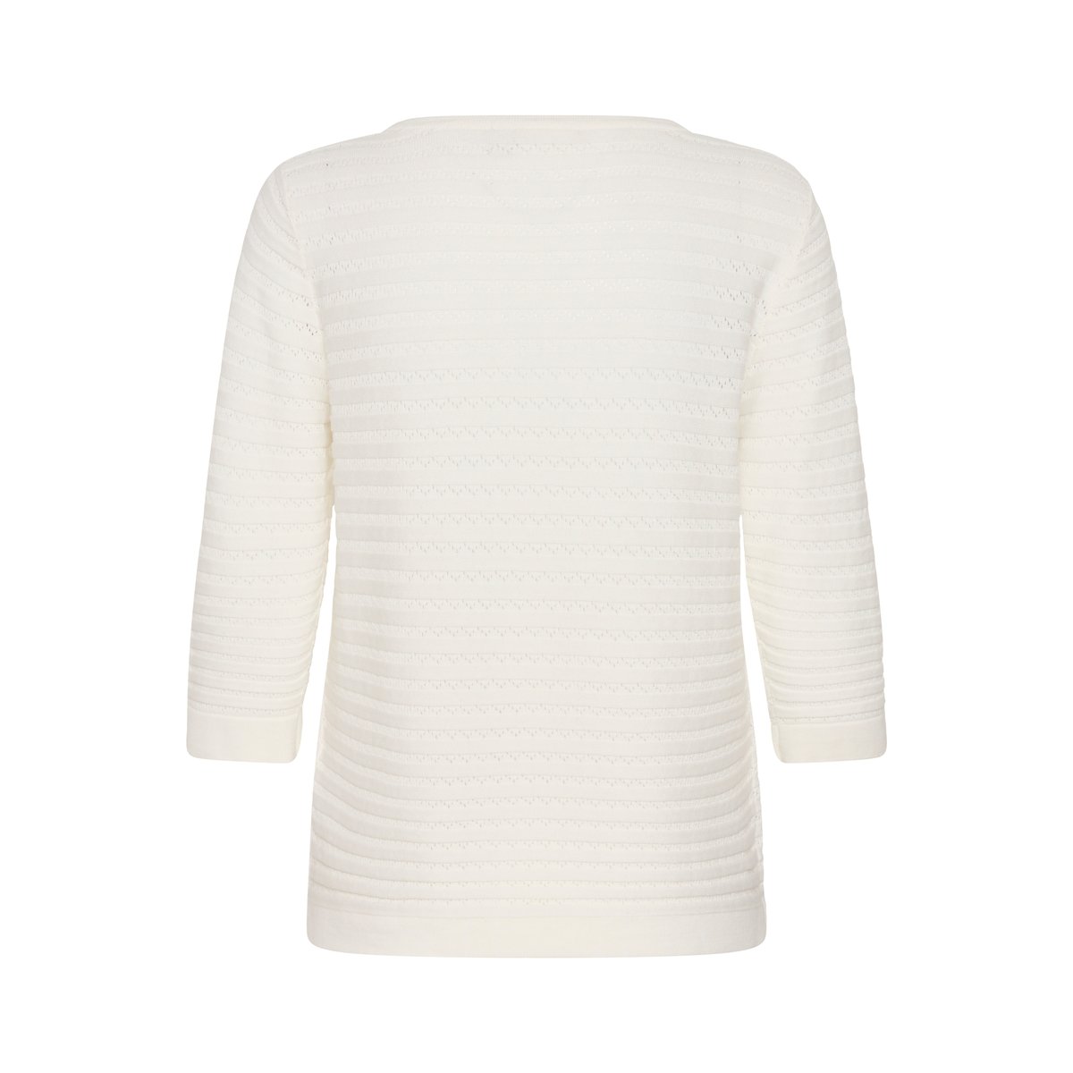 Pullover tricoté blanc chalk cc., KAFFE
