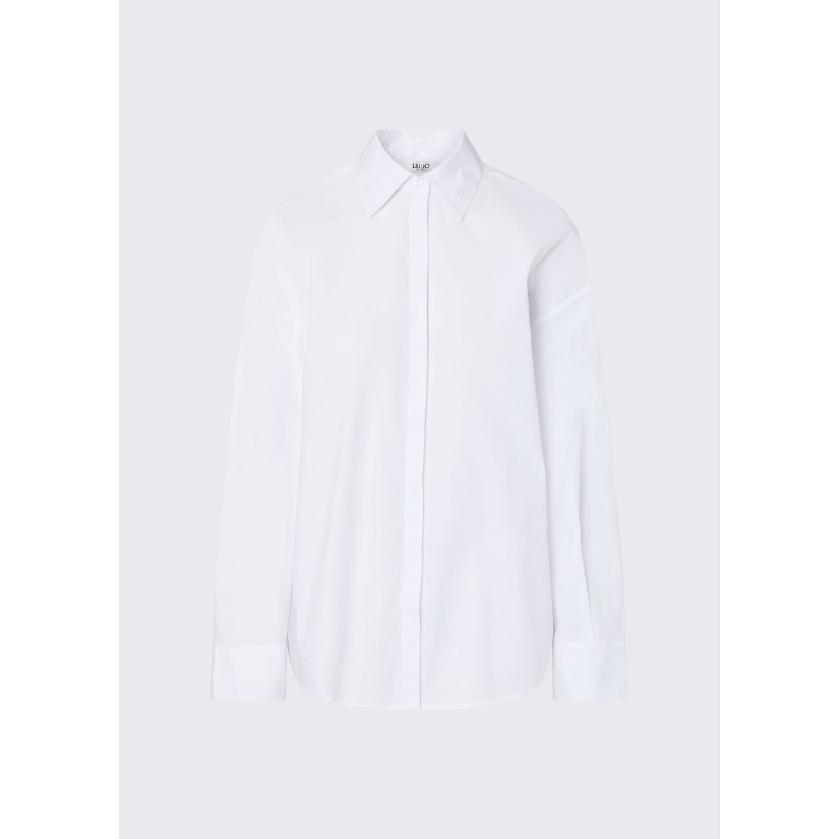 Chemise avec Fente Arrière blanc optique, LIU JO