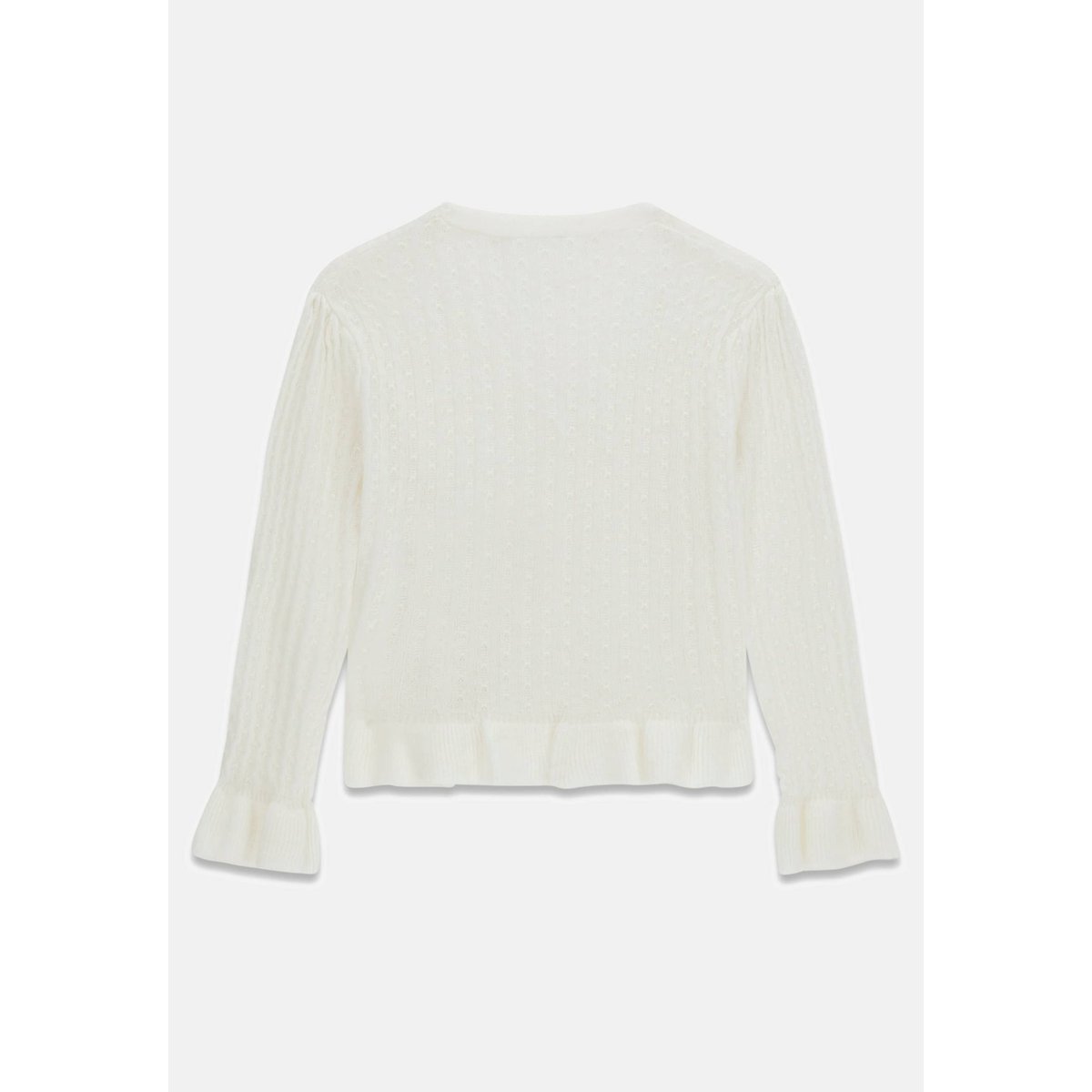 Cardigan En Mélange De Laine blanc, GUESS KIDS