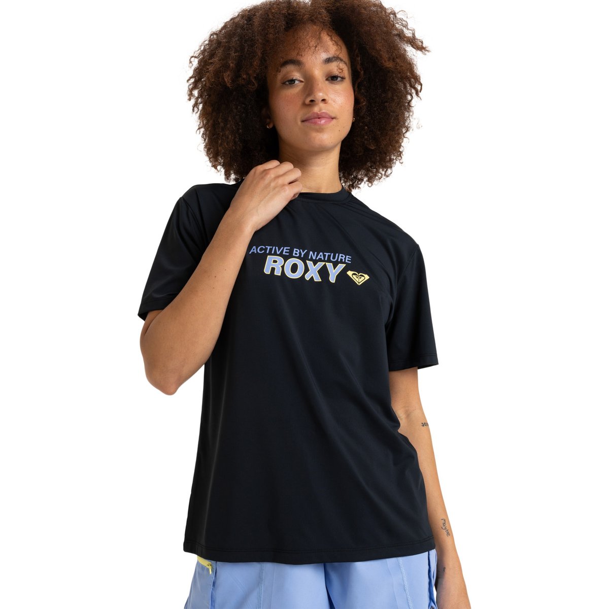 T-shirt à manches courtes BOUNDLESS SPIRIT. noir anthracite, ROXY