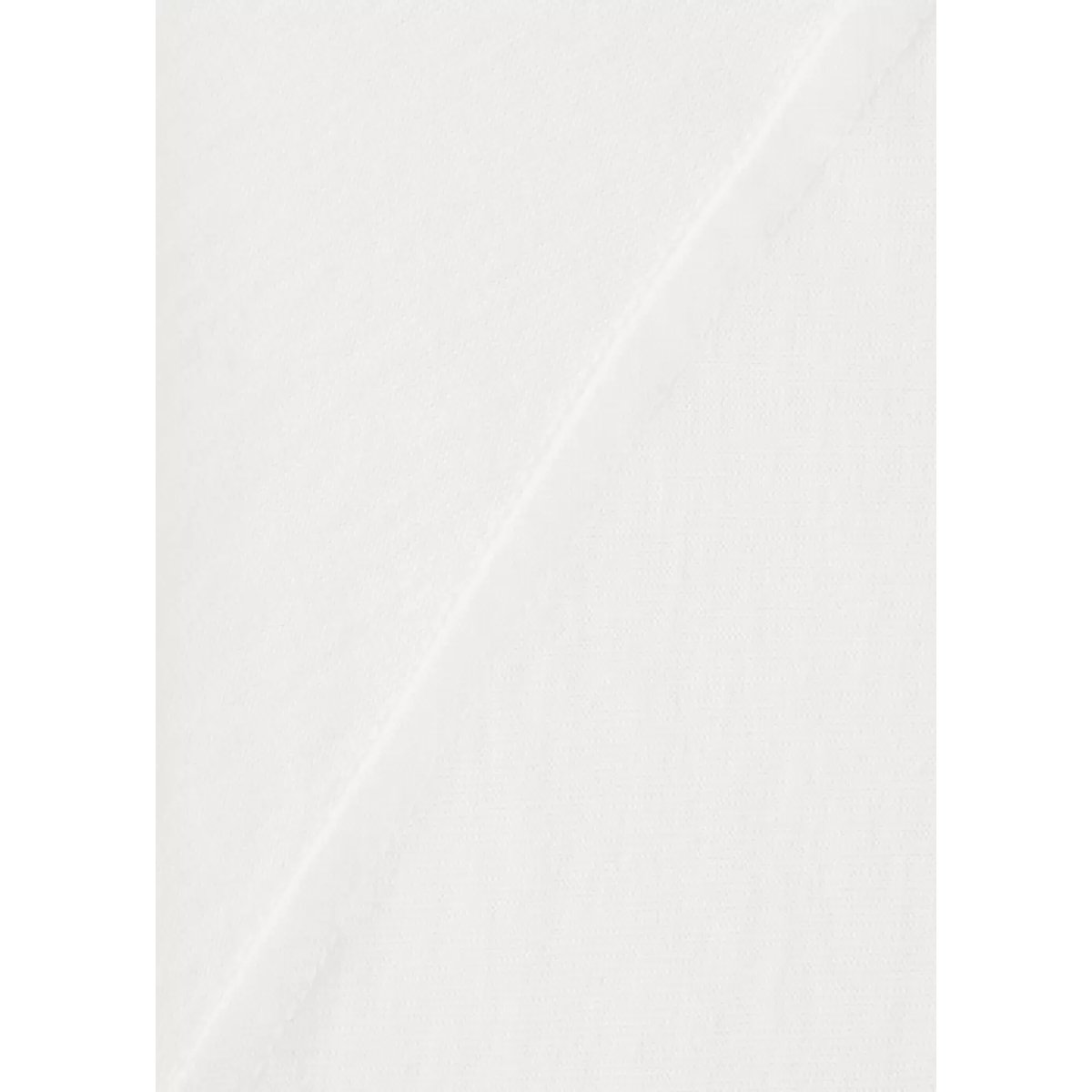 T-shirt 100 % coton manches longues blanc, MANGO