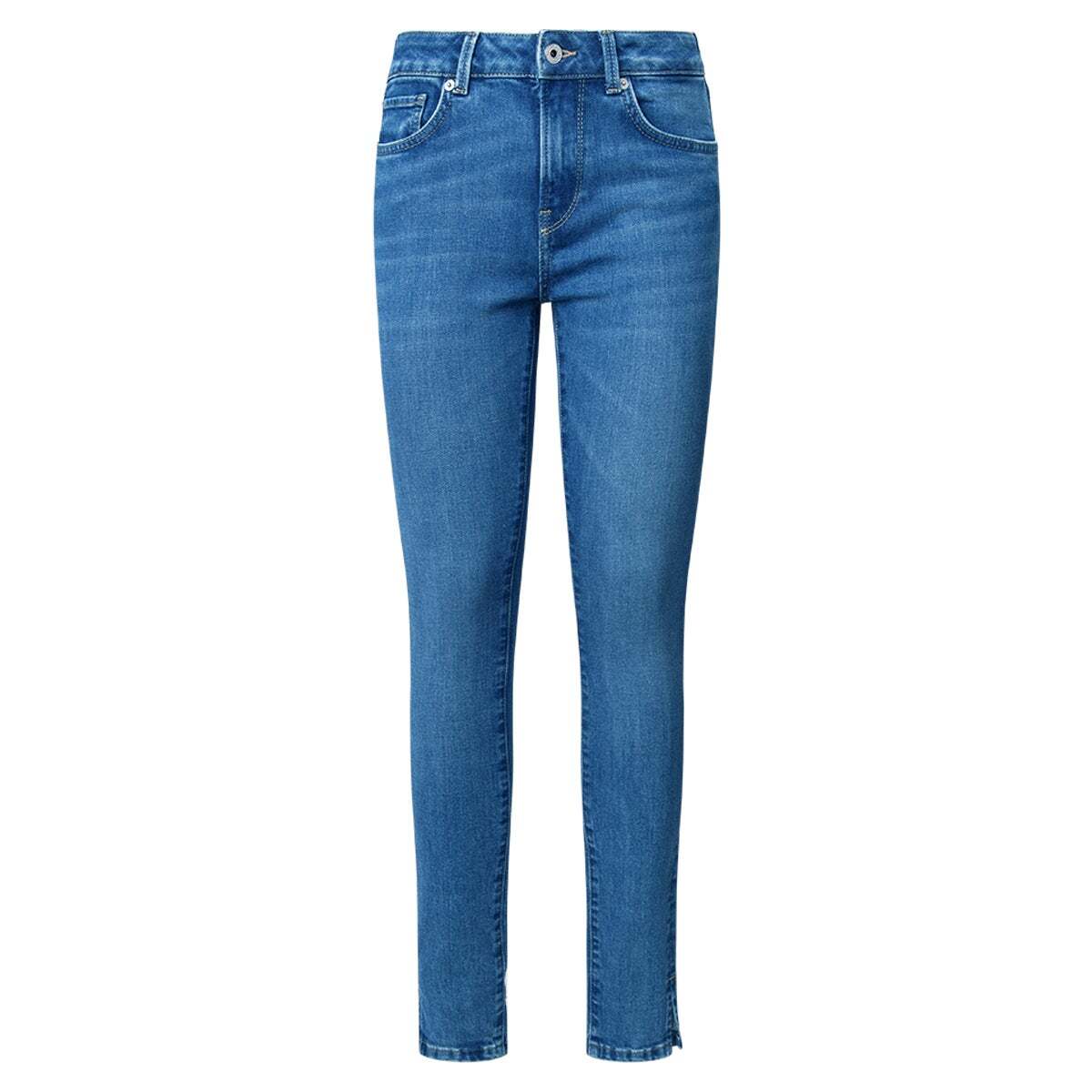 Jean Coupe Skinny, Taille Moyenne - Regent medium blue wiser wash, PEPE JEANS