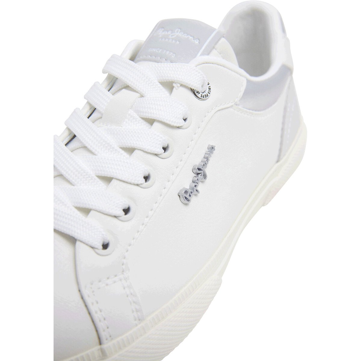 Sneakers Kenton Court bianco, PEPE JEANS