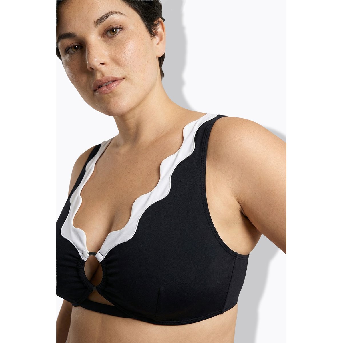 Bikini à bonnets souples noir, ULLA POPKEN