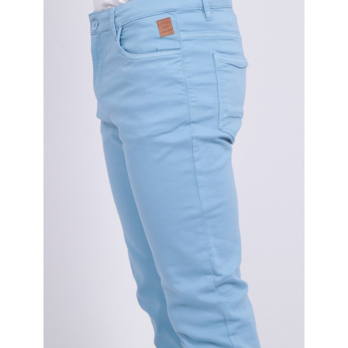 Pantalon 5 Poches Candelo bleu ciel, RITCHIE