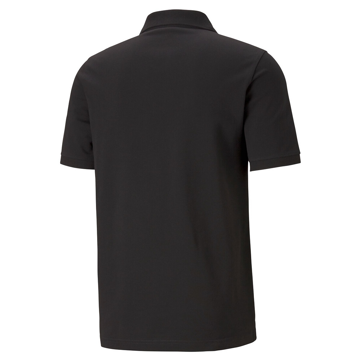 Essential Pique Polo Shirt in Cotton Pique with Logo black, PUMA