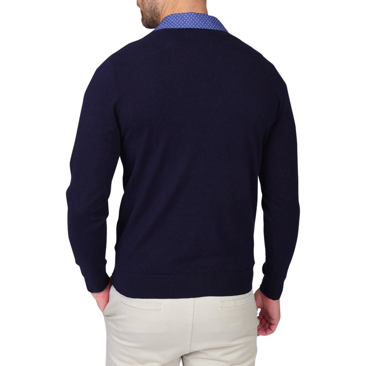Pull Curtis bleu marine, MISE AU GREEN