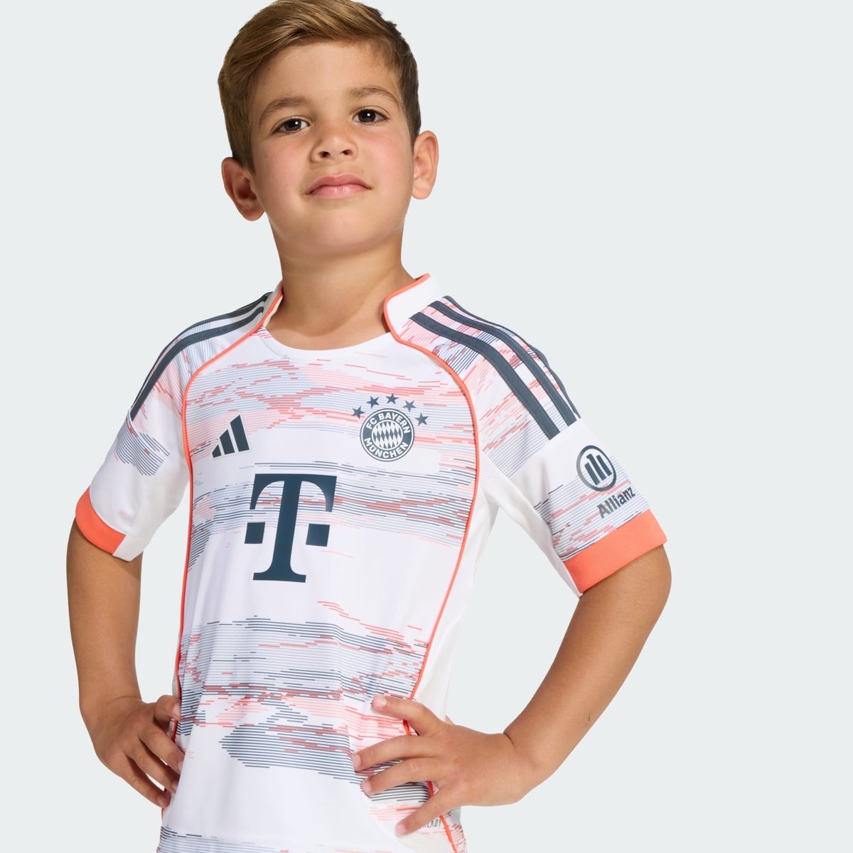 Mini Kit Extérieur Fc Bayern 25/26 Enfants Mini Kit Extérieur Fc Bayern 25/26 Enfants white, adidas Performance