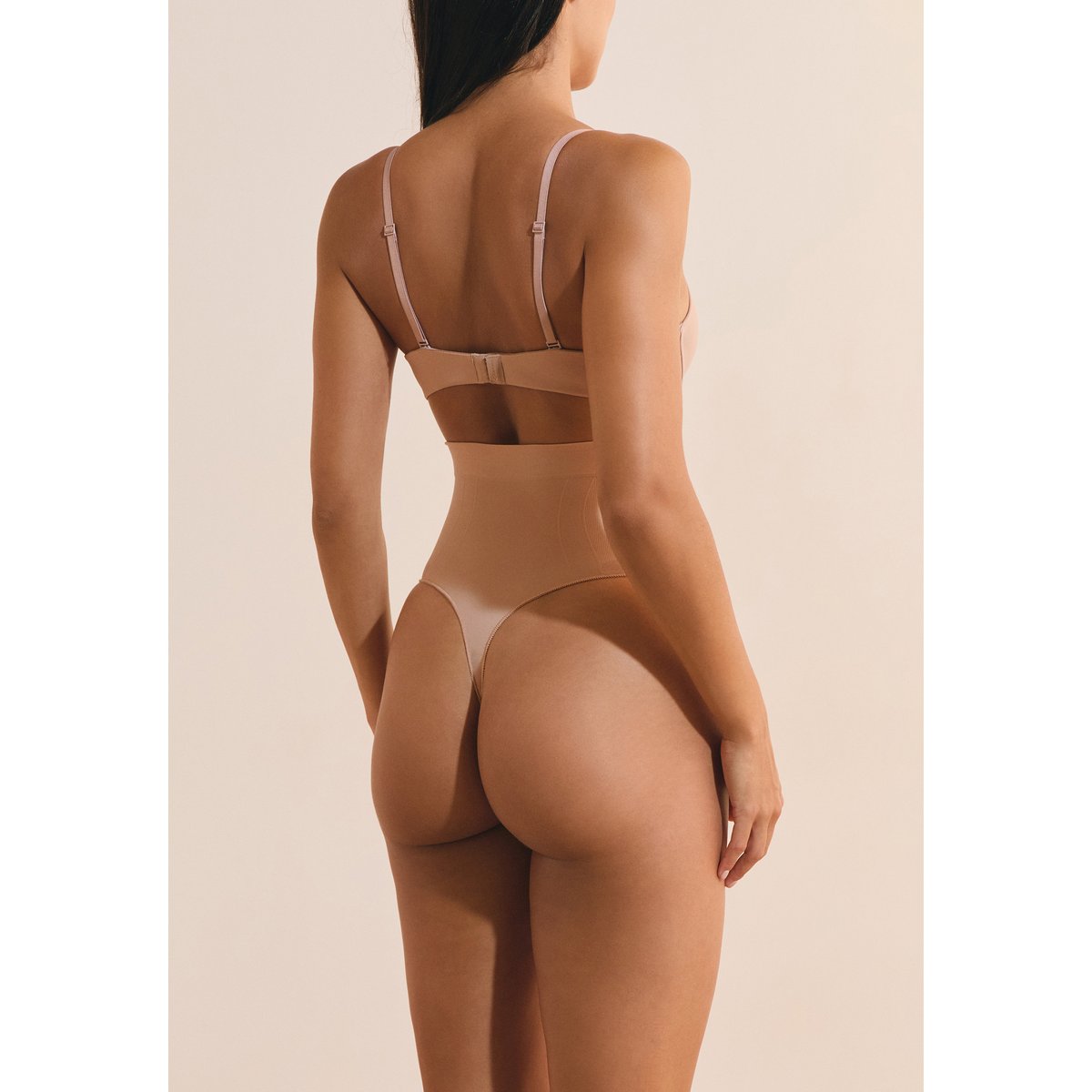 String taille haute sculptant PURE SCULPT lin, ETAM